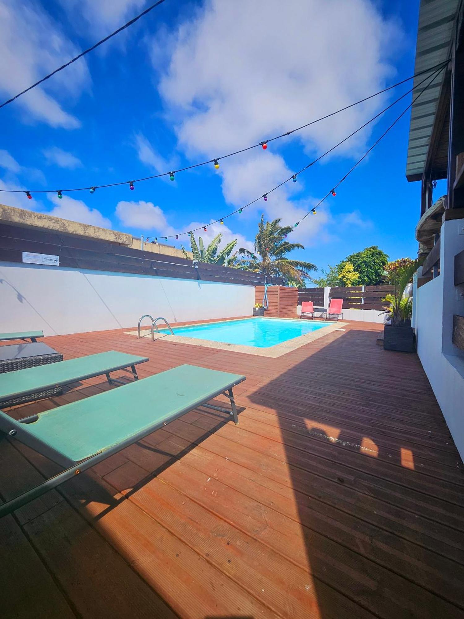 Les Bungalows Du Chateau D'O Petite Île المظهر الخارجي الصورة